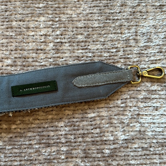 Anthropologie Textured Fringe Bag Strap - Picture 3 of 7